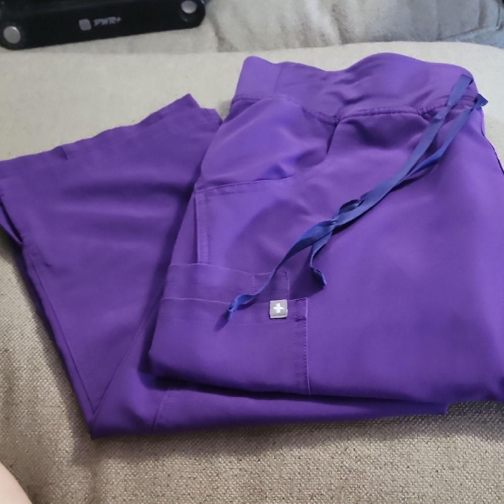 Figs Kade Pants In Digital Grape